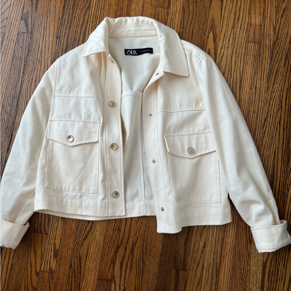 Zara cropped jacket